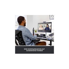 Logitech BRIO 500 1920x1080 Wired Webcam - Superior Clarity & Smart Features for Video Calls